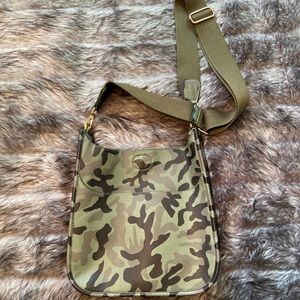 Camo crossbody bag